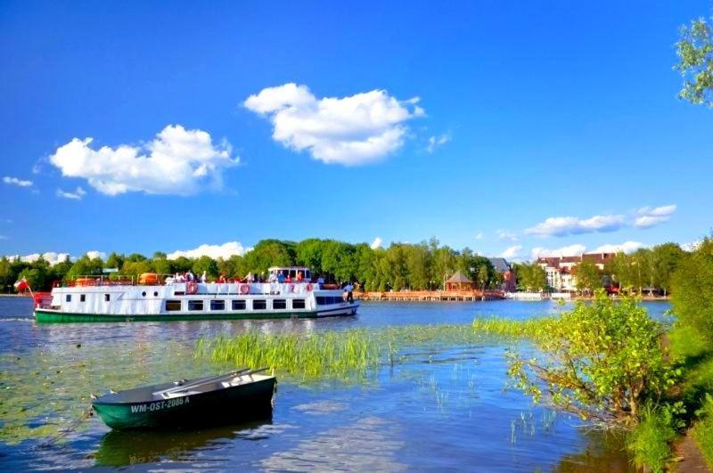 Apartament Twierdza Z Widokiem Na Jezioro Оструда Экстерьер фото