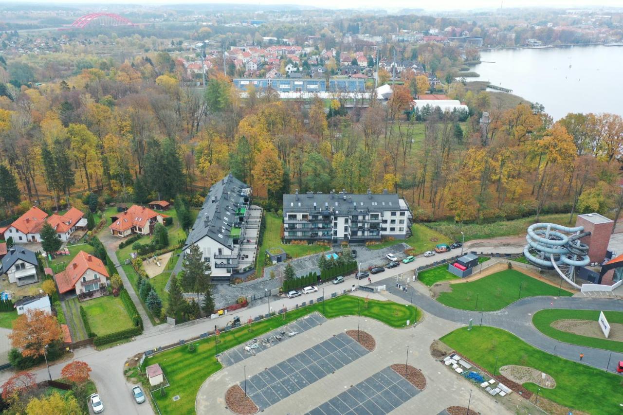 Apartament Twierdza Z Widokiem Na Jezioro Оструда Экстерьер фото